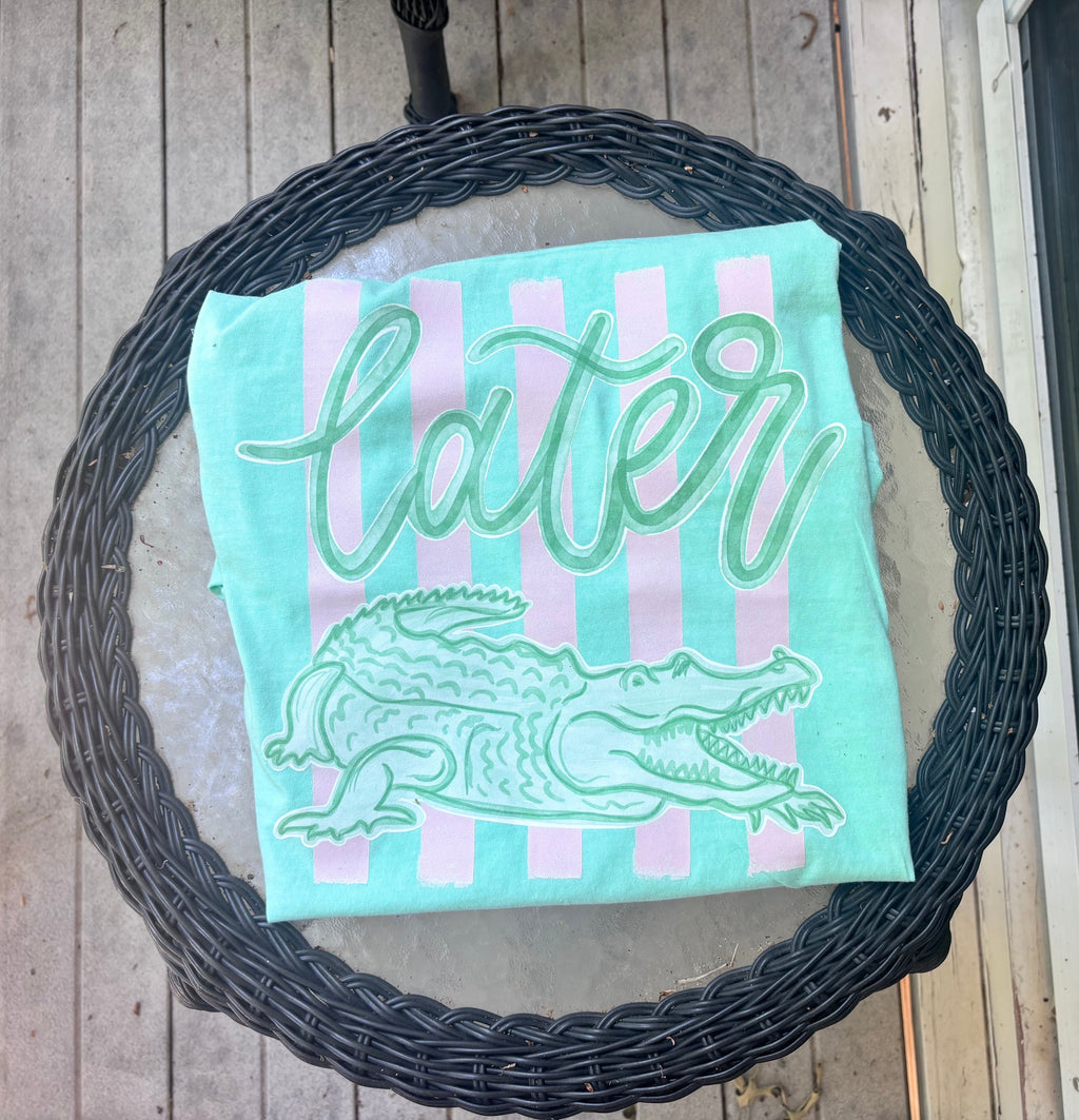 Later Alligator Tee