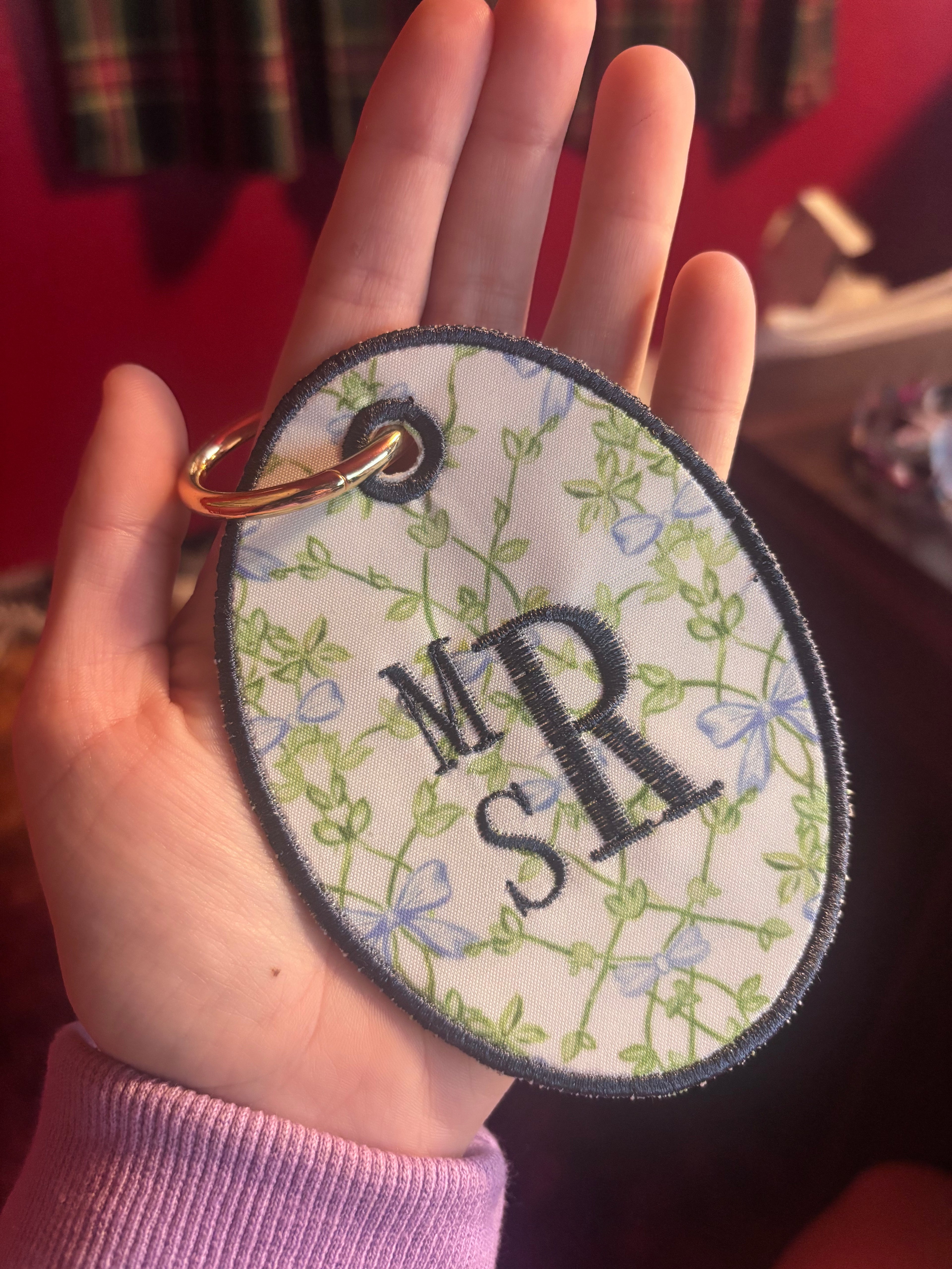 Monogram Bag Tags
