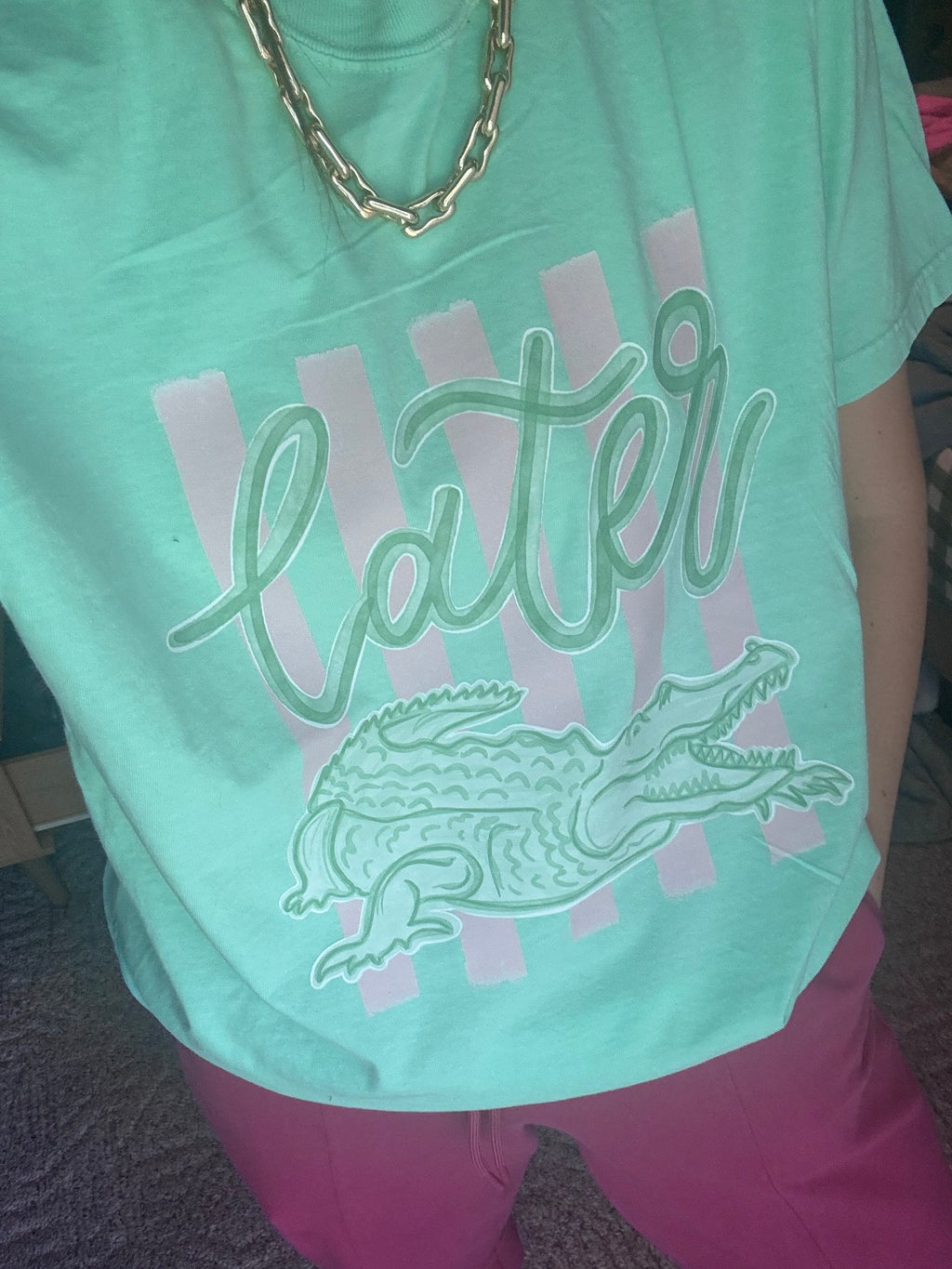Later Alligator Tee