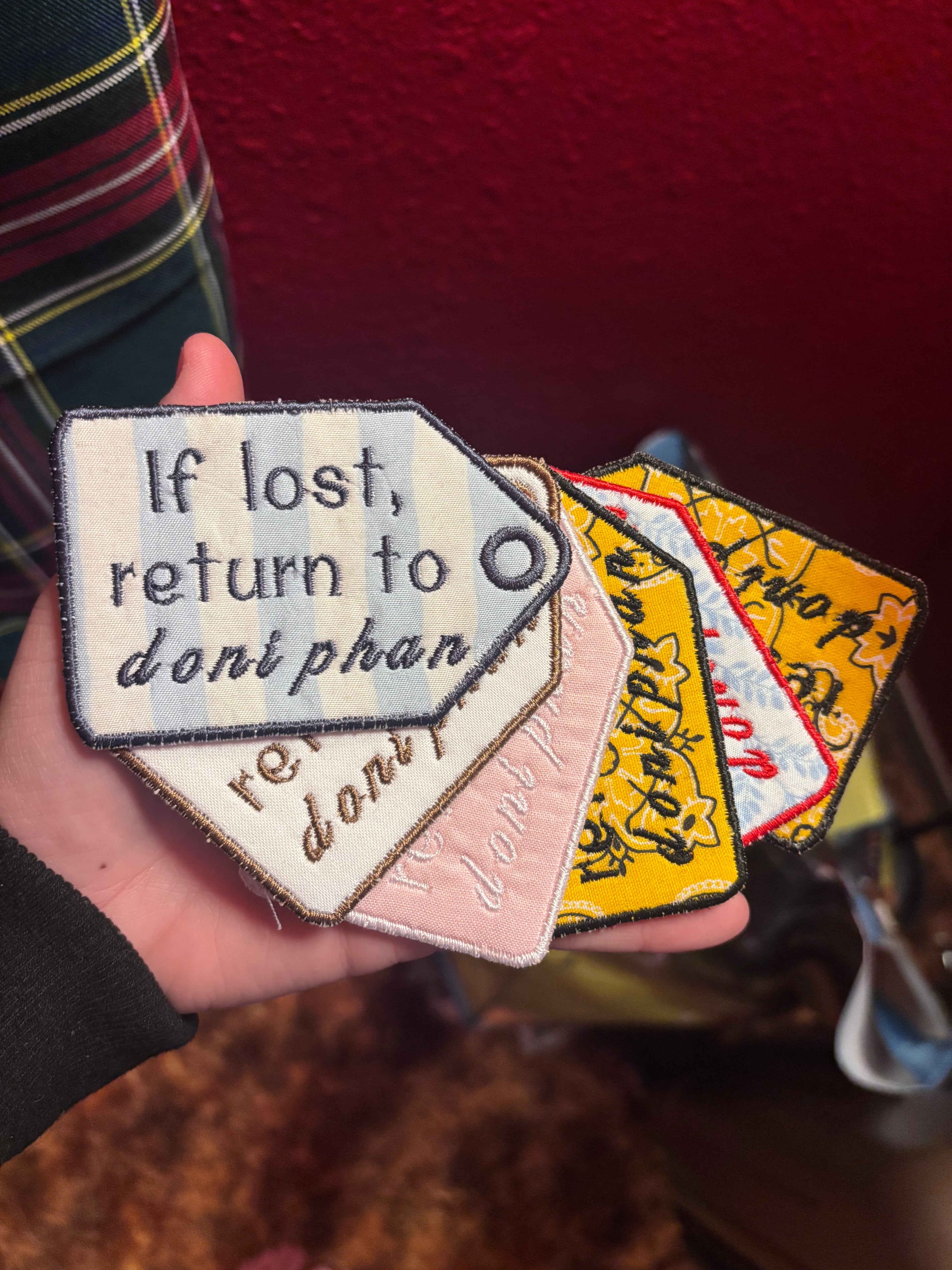 If Lost...Bag Tag